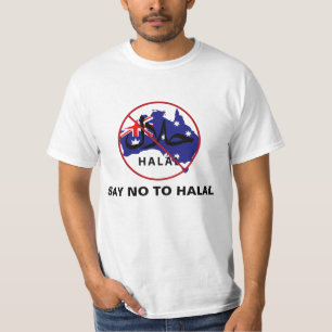 T-SHIRT DITES NON À LA VIANDE HALAL