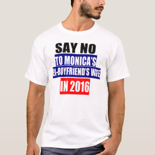 T-SHIRT DITES NON À L'ÉPOUSE DES EX-AMIS DE MONICA EN 20