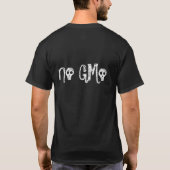 T-shirt Dites non à l'OGM (Dos)