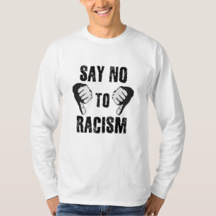 T-shirt Dites non au racisme