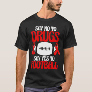 T-shirt Dites Non Aux Drogues Oui Aux Joueuses De Baseball