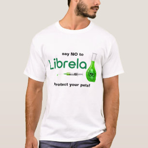 T-shirt Dites NON avec une bouteille de poison, liste des