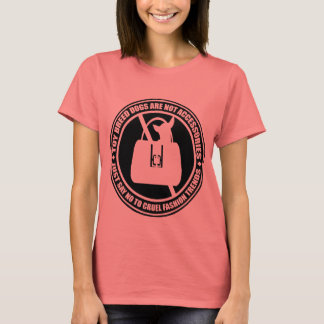 T-shirt Dites Non ! Les animaux comme mode