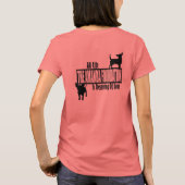 T-shirt Dites Non ! Les animaux comme mode (Dos)