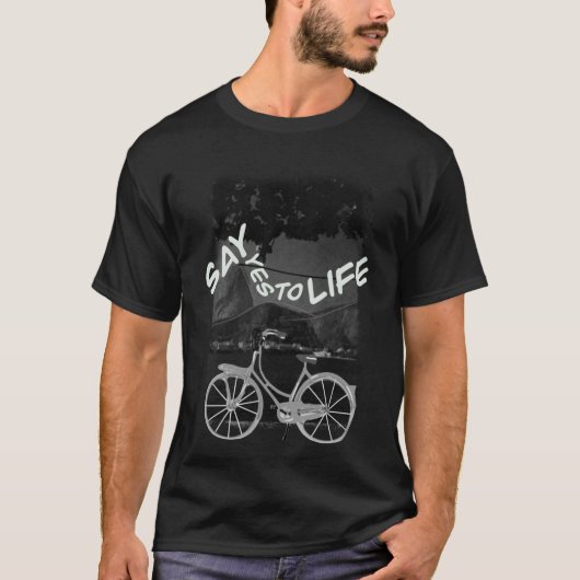 T-shirt Dites Oui À La Vie (Devant)