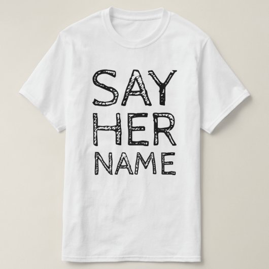 T-SHIRT DITES SON NOM (Design devant)