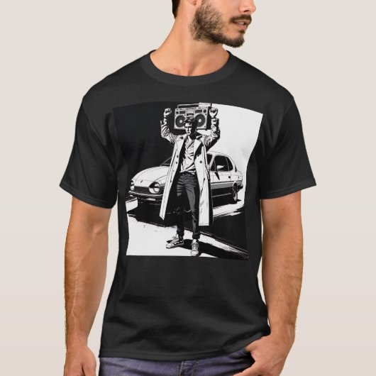 T-shirt Dites tout - Le crayon blanc (Devant)