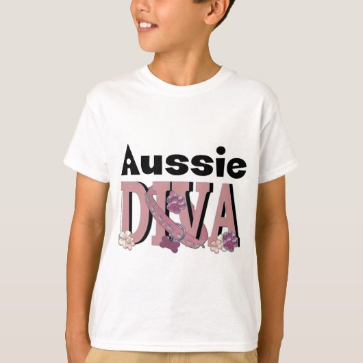 T-shirt DIVA australienne (Devant)