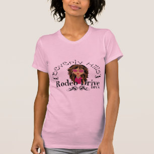 T-shirt Diva de Beverly Hills