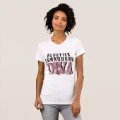 T-shirt DIVA de Coonhound de Bluetick (Devant entier)