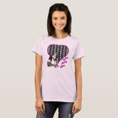 T-shirt diva de Derby de rouleau (Devant entier)