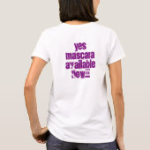 T-shirt Diva de mèche de mascara (Dos)