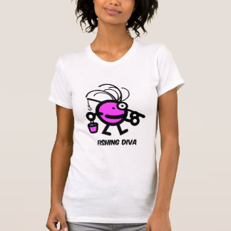 T-shirt diva de pêche