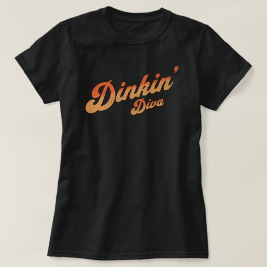T-shirt Diva de pickleball (Design devant)