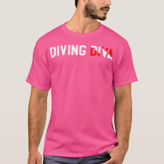 T-shirt Diva de plongée