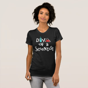T-shirt "DIVA d'un scientifique"