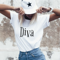 Diva Funny Whimsical Typographie
