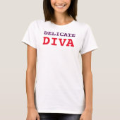 T-SHIRT DIVA SENSIBLE (Devant)