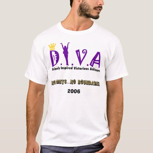 T-shirt diva_shirts, 2006 (Devant)