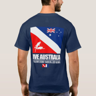 T-shirt Dive Australia (sq)