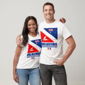 T-shirt Dive Australia (sq) (Unisexe)