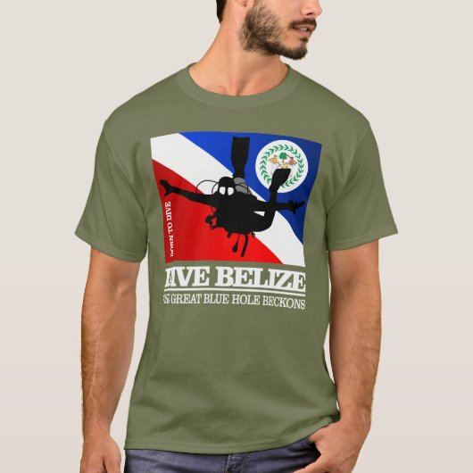 T-shirt Dive Belize DF2 (Devant)