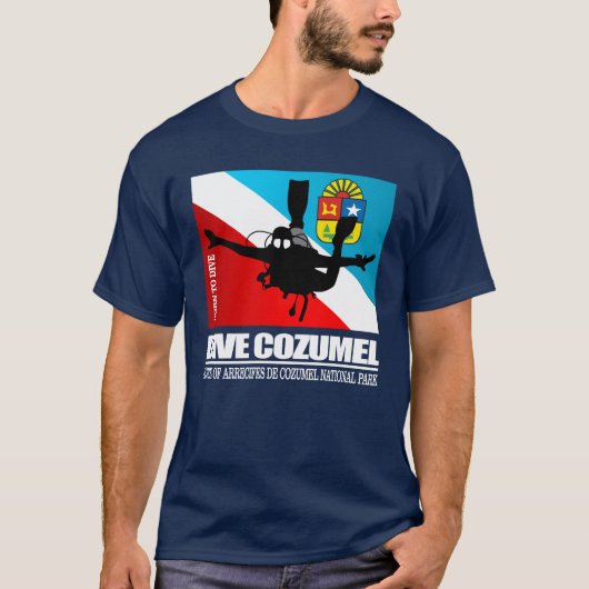 T-shirt Dive Cozumel DF2 (Devant)
