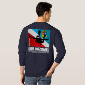 T-shirt Dive Cozumel DF2 (Dos entier)