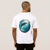 T-shirt Dive Deep Live Dolphin gratuit (Dos entier)