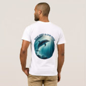 T-shirt Dive Deep Live Dolphin gratuit (Dos entier)