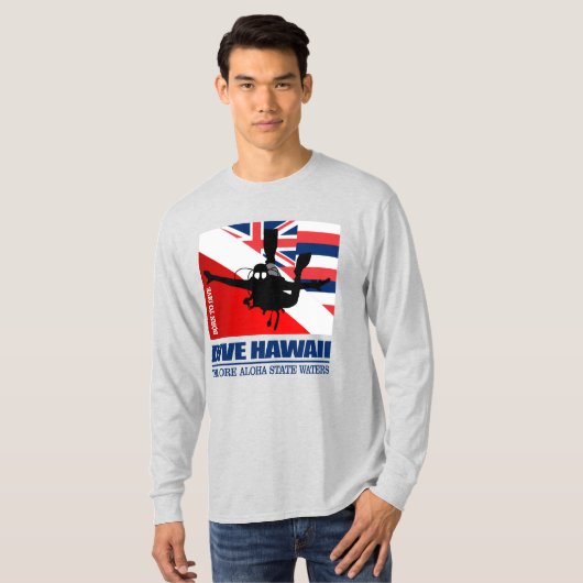 T-shirt Dive Hawaii DF2 (Devant entier)