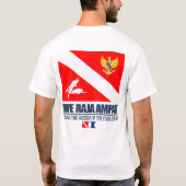 T-shirt Dive Raja Ampat (sq) (Dos)