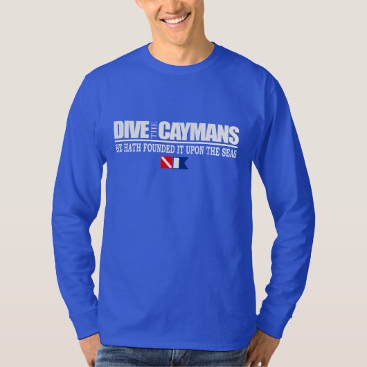 T-shirt Dive The Caymans Apparel (Devant)