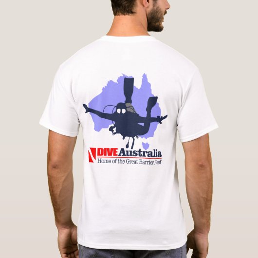 T-shirt DIVEAustralia 2 (Dos)