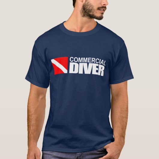 T-shirt Diver commercial (Devant)