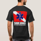 T-shirt Diver de l'équipe ERT (Dos)