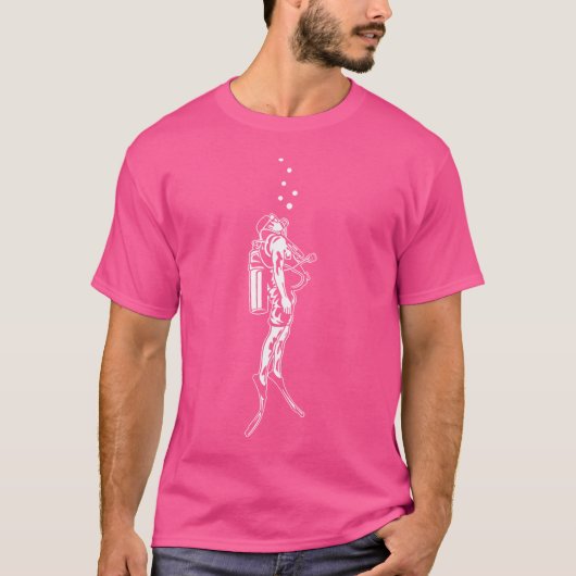 T-shirt Diver Dive Buddy Présent Ocean Lover Plongée sous- (Devant)