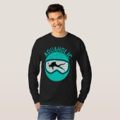 T-shirt Diver Down Dive Drapeau Scuba Plongée Drapeau amér (Devant entier)
