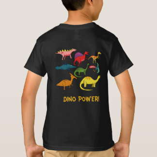 T-shirt Divers Dinosaures de Dessin dans de nombreuses cou