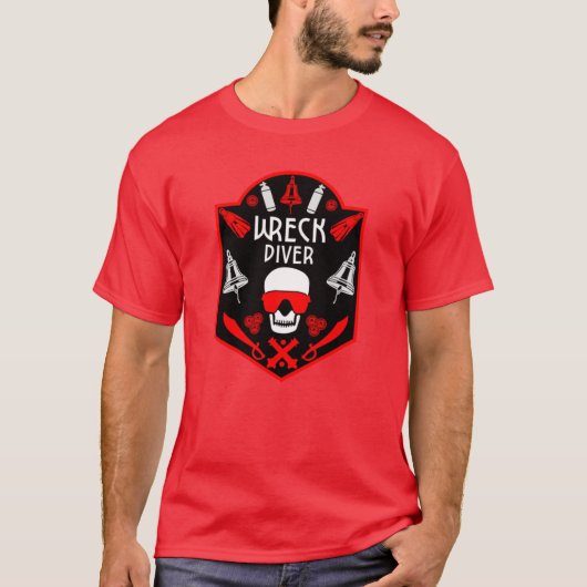 T-shirt Divers naufrages (Devant)
