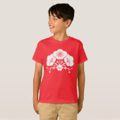 T-shirt Diverses fleurs de prunier (Devant entier)