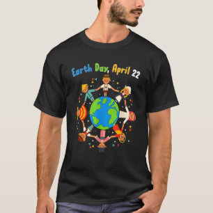 T-shirt Diversité culturelle Enfants dans le monde entier