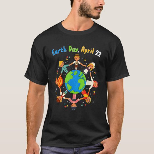 T-shirt Diversité culturelle Enfants dans le monde entier (Devant)