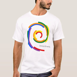 T-shirt Diversité de Debian
