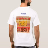 T-shirt Diversité de rotation (Dos)