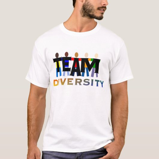 T-shirt Diversité d'équipe (Devant)