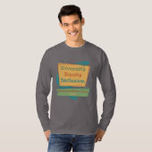 T-shirt Diversity Equity Inclusion; American Values 1964 Y (Devant entier)