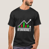 T-shirt Dividendes Stock Market Day Trader (Devant)
