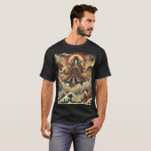 T-shirt Divine Goddess & Dragons - Ukiyo-e Myth (Devant entier)