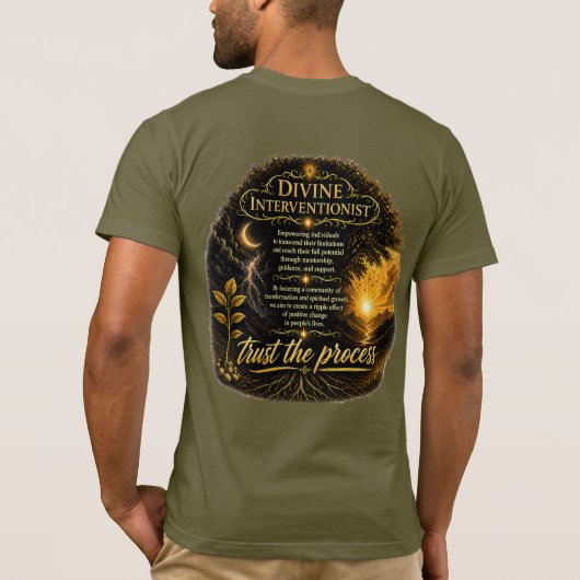 T-shirt Divine Interventionist  (Dos)